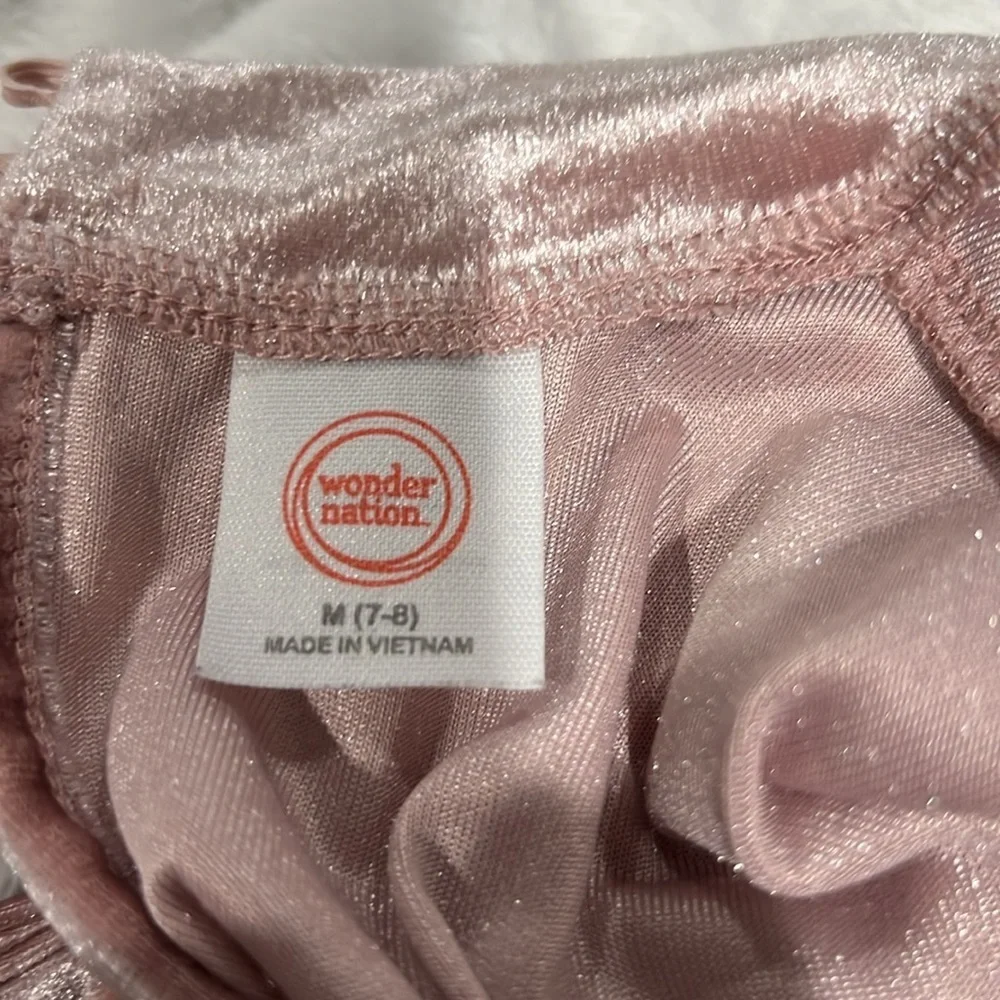 Wonder Nation Velour Dress Sz 7/8